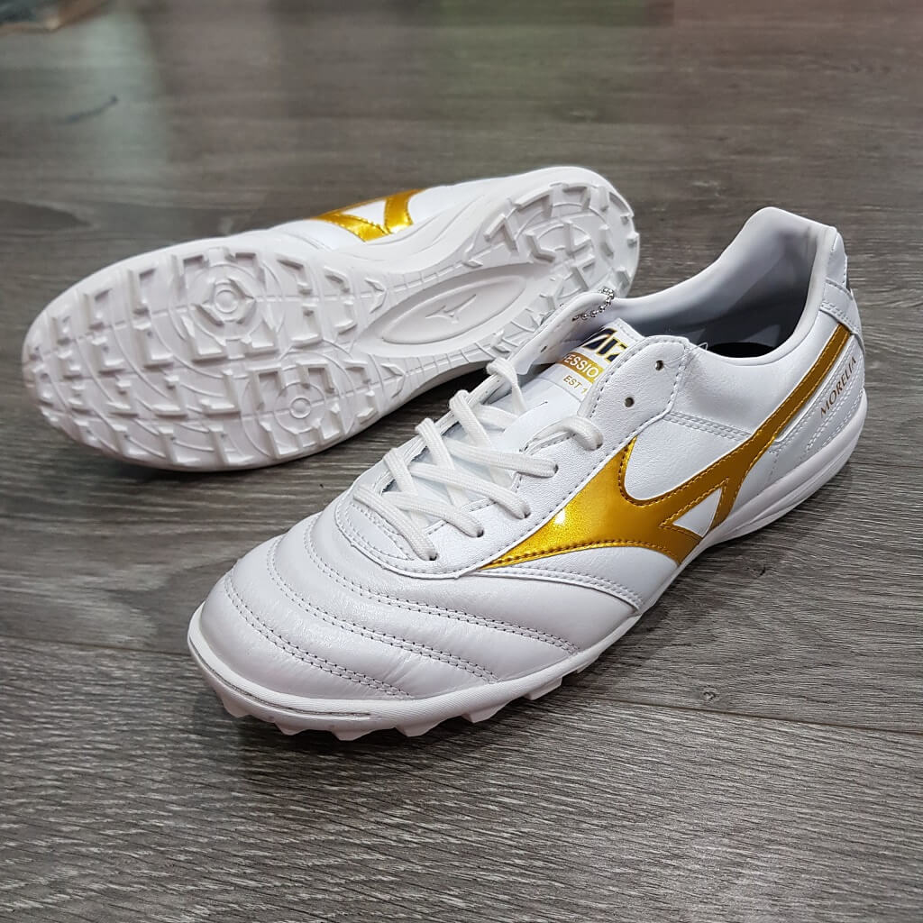 Mizuno Morelia TF Q1GB200150 Trắng Vàng